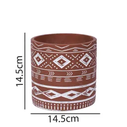 Rust Ceramic Planter by Tayhaa image 2