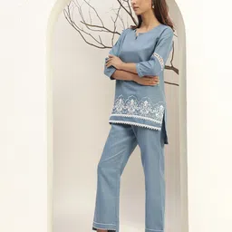 bani women Tunic Pant Co-ords Set image 3