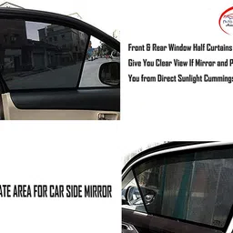 auto pearl Side Window Sun Shade For Maruti Suzuki Swift Dzire image 3