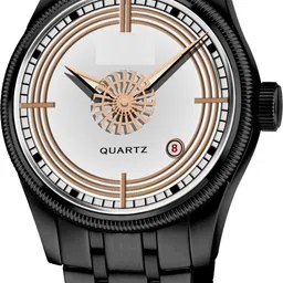 onir Date & Time Analog Quartz For Men/Boys Analog Watch Analog Watch - For Men Black Stainless Steel Chain Analogue Quartz Movement boys Wrist Watch-picture-32