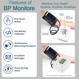 JYORESHA BP Monitor Fully Automatic Blood Pressure Machine Bp Monitor image 2