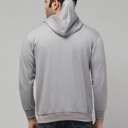 apraa & parma Men Full Sleeve Solid Hooded Sweatshirt image 2