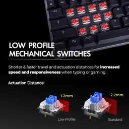 RETRACK GS200 FPS Sniper ARGB Brown Mechanical Switches RGB Gaming Mechanical Keyboard Wired USB Standard Gaming Keyboard Compatible with Desktop, Laptop, Mac image 4