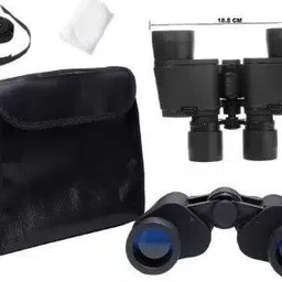 shopping mart 8 X 40 HD Binoculars 10X Zoom Folding Powerful Lens Portable With Bag Outdoor Binoculars image 3