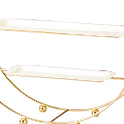 nestroots Aura Buffet Organizer - Gold image 5