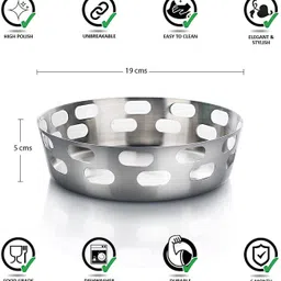 finality Stainless Steel Bread Basket-picture-31