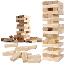 arovemic Classic Jenga 39 Pieces Game – Skill, Balance & Strategy Toy for All-picture-23