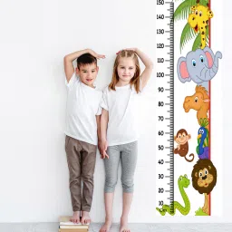 wens Animal's Fun Multicolour Vinyl Height Chart image 1