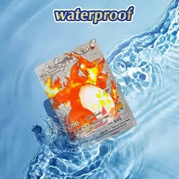 cravingkart Poké-mon Foil 25 Golden & 25 Silver Card Collectible Game Combo, (50 PCS) image 4