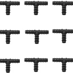 pmw 12mm Elbow & 12 mm Tee T Connector Combo Pack Drip Irrigation Kit image 2