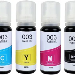 LR COMPLEX 003 Ink Black + Tri Color Combo Pack Ink Bottle-image-92