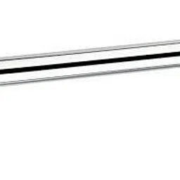 aligarian Steel 24inch Wall Mounted Towel Rod -Open Base (Pack of 2) 26.7717 inch 2 Bar Towel Rod image 2