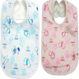 button bib pink ,sky blue color with very smooth fabric easy to use with Back Side PVC-image-50