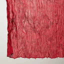 max Pure Cotton Self Design Red Women Dupatta image 2