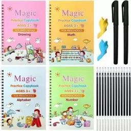 badshah and khalifa Sank Magic Practic Copybook Book-size Organizer Ruled 40 Pages-picture-16