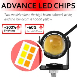 aksmit LED Fog Lamp Unit for Universal For Car Universal For Car image 4