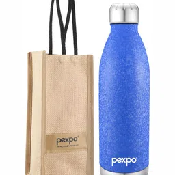 Pexpo Blue Single Stainless Steel Water Bottle-picture-23