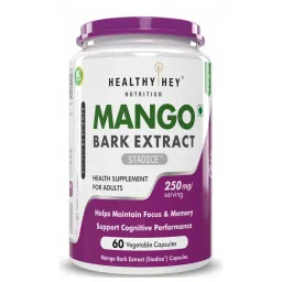 HealthyHey Nutrition Mango Bark Extract - 250 mg - 60 Vegetable Capsules-image-17