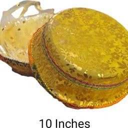 lavish secrets Set of 8 - ( 10 INCHES ) - BASKET FOR WEDDING / FRUITS / VEGETABLES PACKING Plastic Fruit & Vegetable Basket image 4