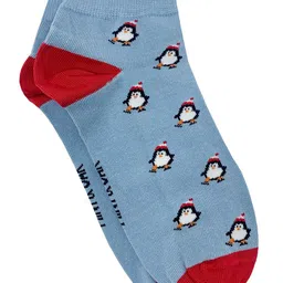 Mint & Oak Men Pack Of 3 Patterned Ankle-Length Socks image 5