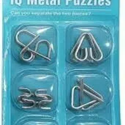 playvista Metal Puzzle Brain Teaser Challenge IQ Busters Intellectual Toy for Kids Adult-picture-29