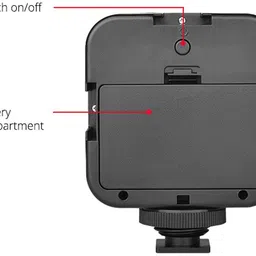 ANY KART Vlogging Kit for Mobile Phone & Digital Cameras | with Microphone, 36 LED Light Tripod Kit, Monopod Kit image 3