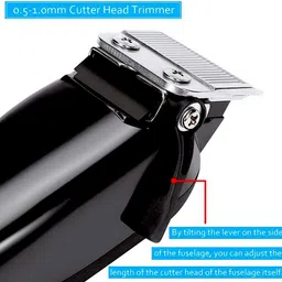 Geemy Professional GB Saloon & Everyday use Waterproof 10w ABS Body Stainless Steel Fully Waterproof Grooming Kit 0 minRuntime 4 Length Settings image 2