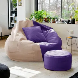 karuto 4XL Tear Drop Bean Bag Cover(Without Beans)-picture-21