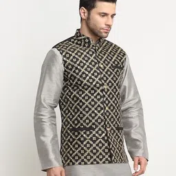 kraft india Embroidered Men Waistcoat image 3
