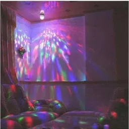 Bulb Magic Disco LED Light, LED Rotating Bulb Light Lamp Single Disco Ball image 5