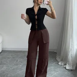 leriya fashion Women Cargos image 4