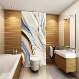 sirteriq 400 cm Waterproof Kitchen Marble Stickers Aluminium Removable Peel & Stick For Home Self Adhesive Sticker image 4