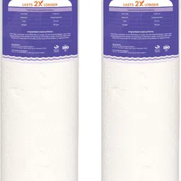 filter shark PP Spun Filter Cartridge | Fits 10" Water Purifiers Housing (5µ, 150 gm) Solid Filter Cartridge-picture-13