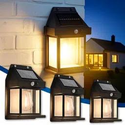 ECOBSY Sun-Powered Wall Light Outdoor with Motion Sensor led Waterproof Exterior Light Strip-picture-23