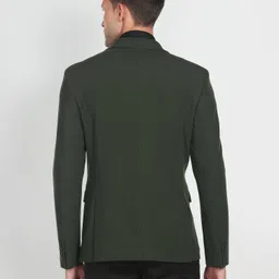 arrow Men Self Design Single Breasted Formal Blazer image 5