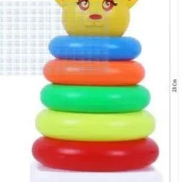 shiv heer 5 Colour Stacking Ring Toy image 2