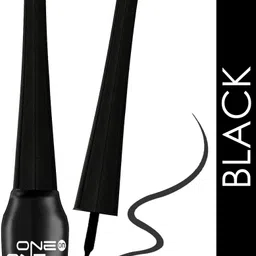 one on one Waterproof Eyeliner, Set of 2 | Long lasting Eyeliner, Smudge Proof Eye Makeup 10 ml image 3