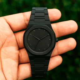 ishika ARABIC-01 Analog Watch - For Men & Women All Black Arabic Dial Watch with Durable Polycarbonate Strap-picture-13