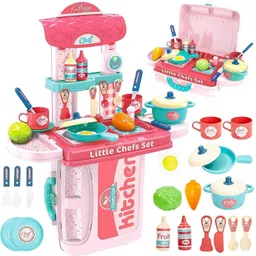ar jouiet mansion Pretend Play Kitchen Set for kids image 2
