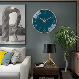 gracious mart Analog 29.5 cm X 29.5 cm Wall Clock image 4