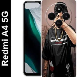 zaplab Back Cover for REDMI A4 5G , 24116RNC1I Sidhu Moose wala back cover-picture-16