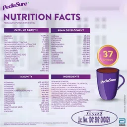 Pediasure Nutritional Drink Powder 1.9 kg, Chocolate, Scientifically Designed Nutrition for Supporting Kids Growth image 5