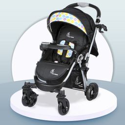 r for rabbit Chocolate Ride Black Multi Stroller Black Multi Stroller-picture-34