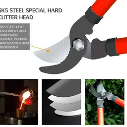 pozara DP190 Professional Orchard and Landscape Tree Lopper Handle for Effortless Pruning 2-Inch Cutting Capacity Bypass Loppe Bypass Lopper image 4