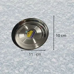 rjn Stainless Steel Classic Thali Set Dinner Set image 3