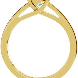 Sparkles Lab Grown Diamond 14kt Yellow Gold ring image 3
