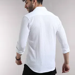 maa uma Men Regular Fit Printed Spread Collar Casual Shirt image 2