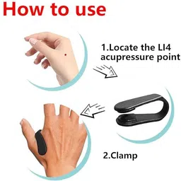 lectose Headache And Migraine Relief Acupressure Clip Sugar Control Accupressure Clip Medical Reacher & Grabber image 4