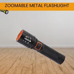 yaroh Rechargeable Torch Light, Audjustable Modes Flashlight With Telescopic ZoomRM52 Torch-picture-29