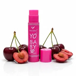 neckline New baby lips Tinted Lip Balm , strawberry & cherry CHEERY, strawberry image 2